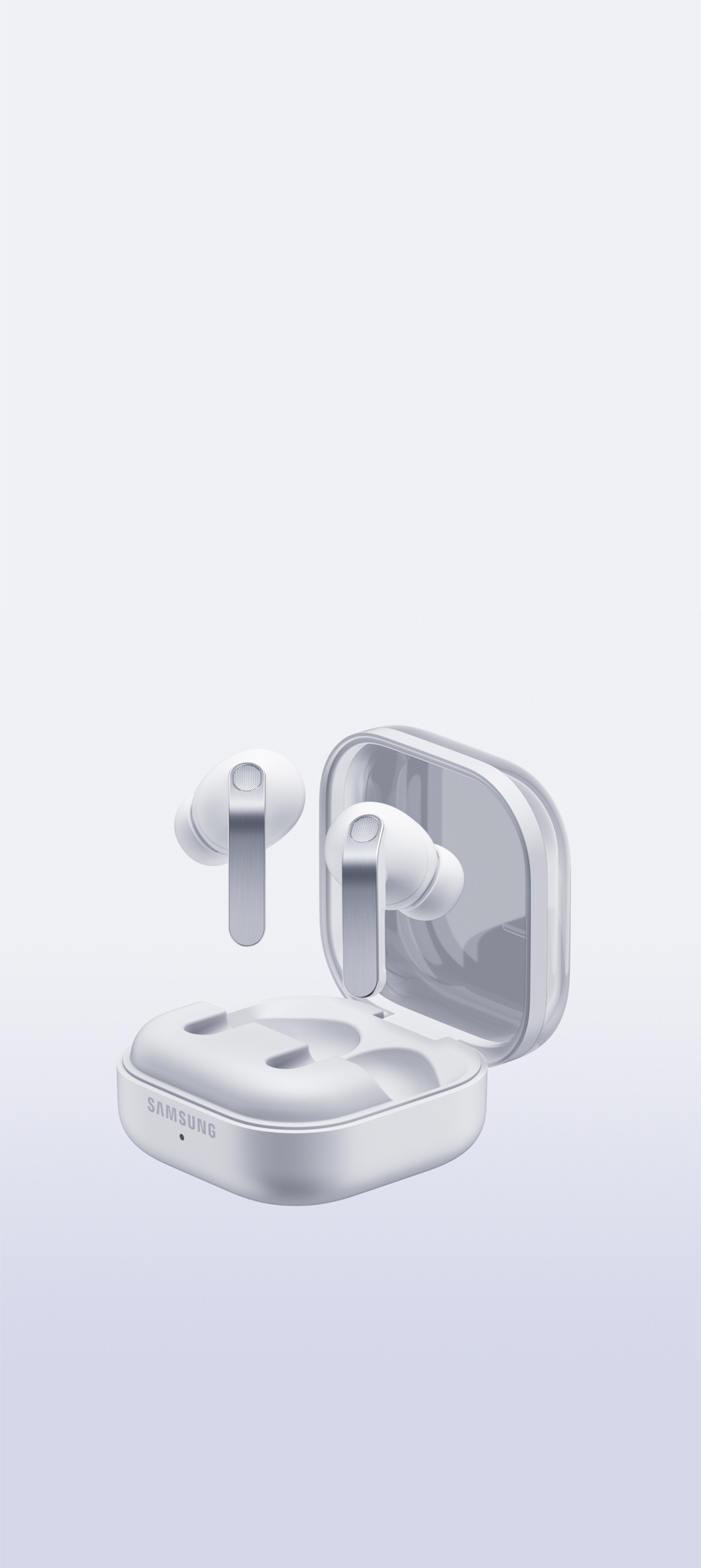 Samsung Galaxy Buds4 Pro official product image.