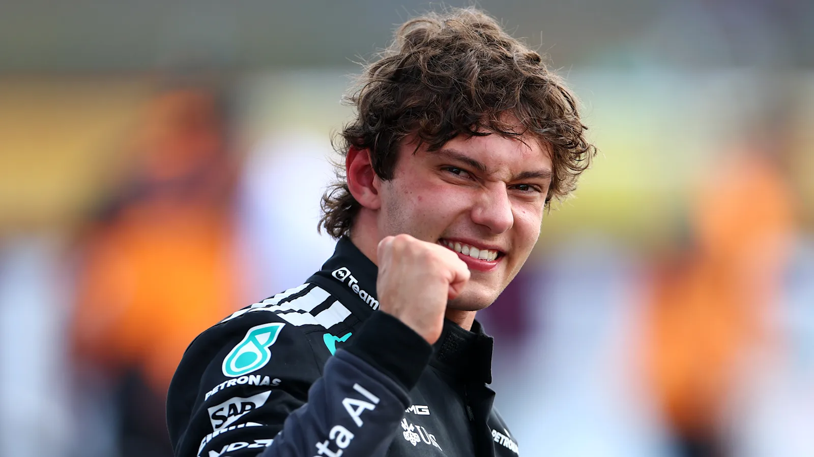 Formula 1 cars on track at Silverstone during the 2026 British Grand Prix weekend.