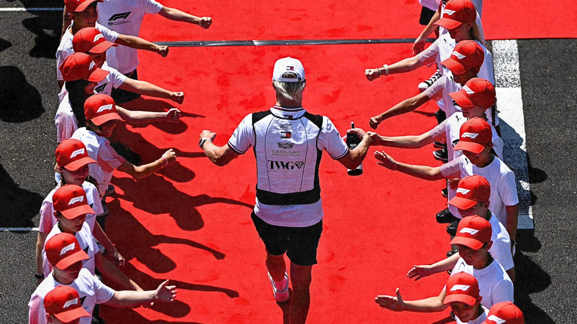 Valtteri Bottas in Cadillac Formula 1 team imagery during the 2026 season.