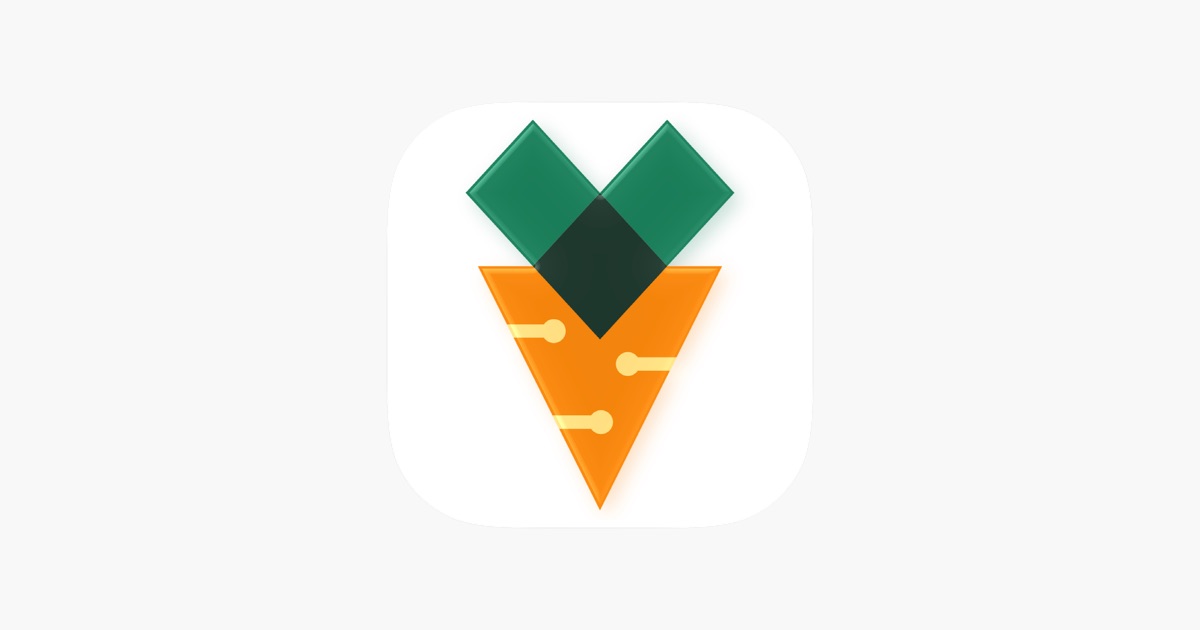 Official Digital Carrot App Store screenshot showing the app's focus and goal-blocking interface.