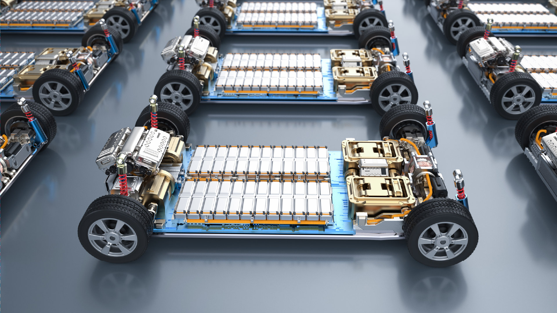 Geotab official EV Battery Health Study graphic showing electric vehicle battery health analysis.