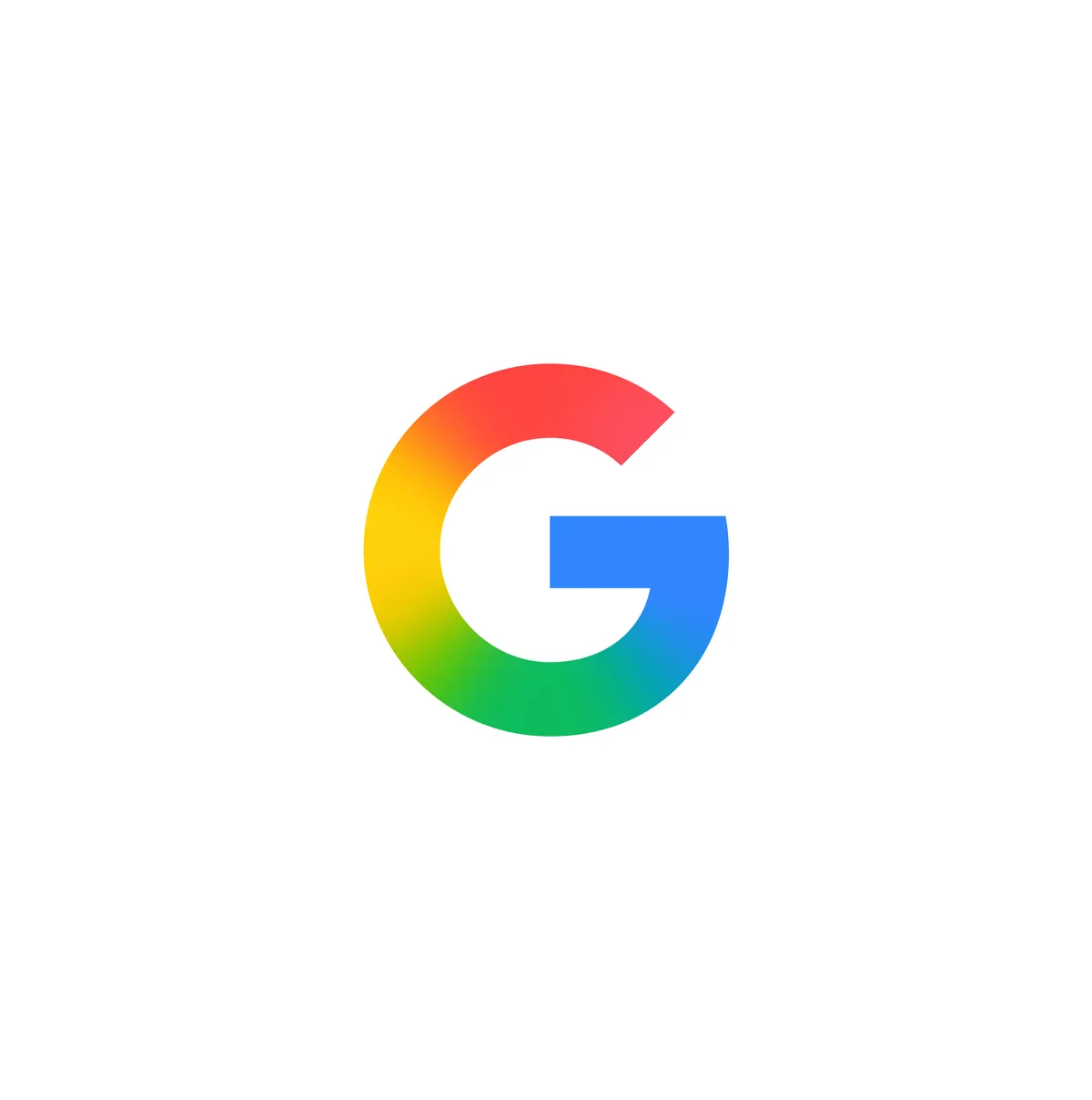 Official Google image showing the multicolor Google G on a white background.