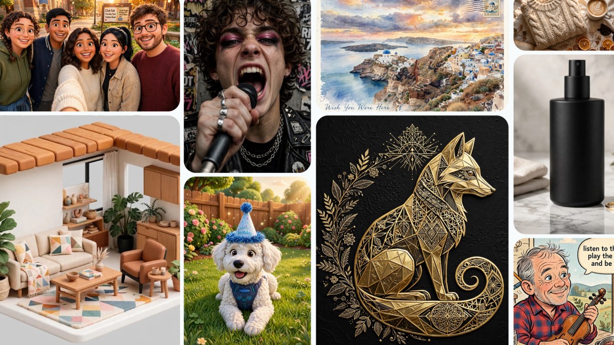 Official Meta Muse Image promotional graphic showing generated image examples.