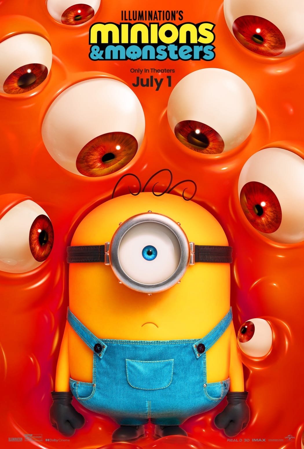 Official Minions & Monsters theatrical poster.
