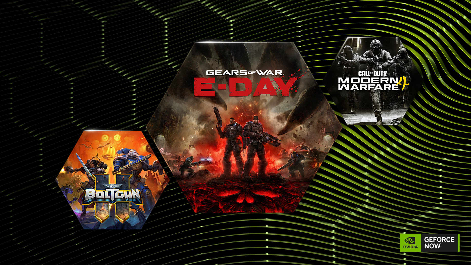 NVIDIA artwork announcing games joining GeForce NOW in October 2026.