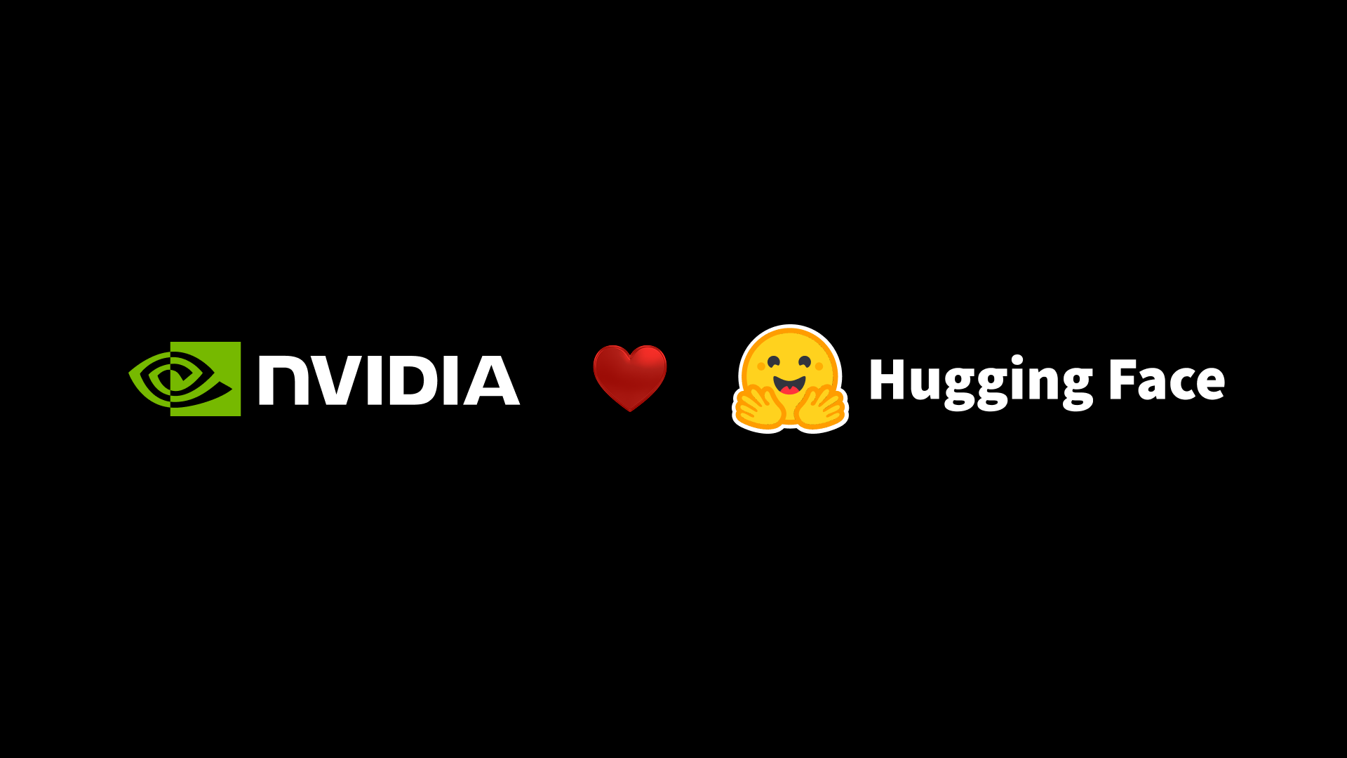 NVIDIA and Hugging Face logos in official acquisition artwork.
