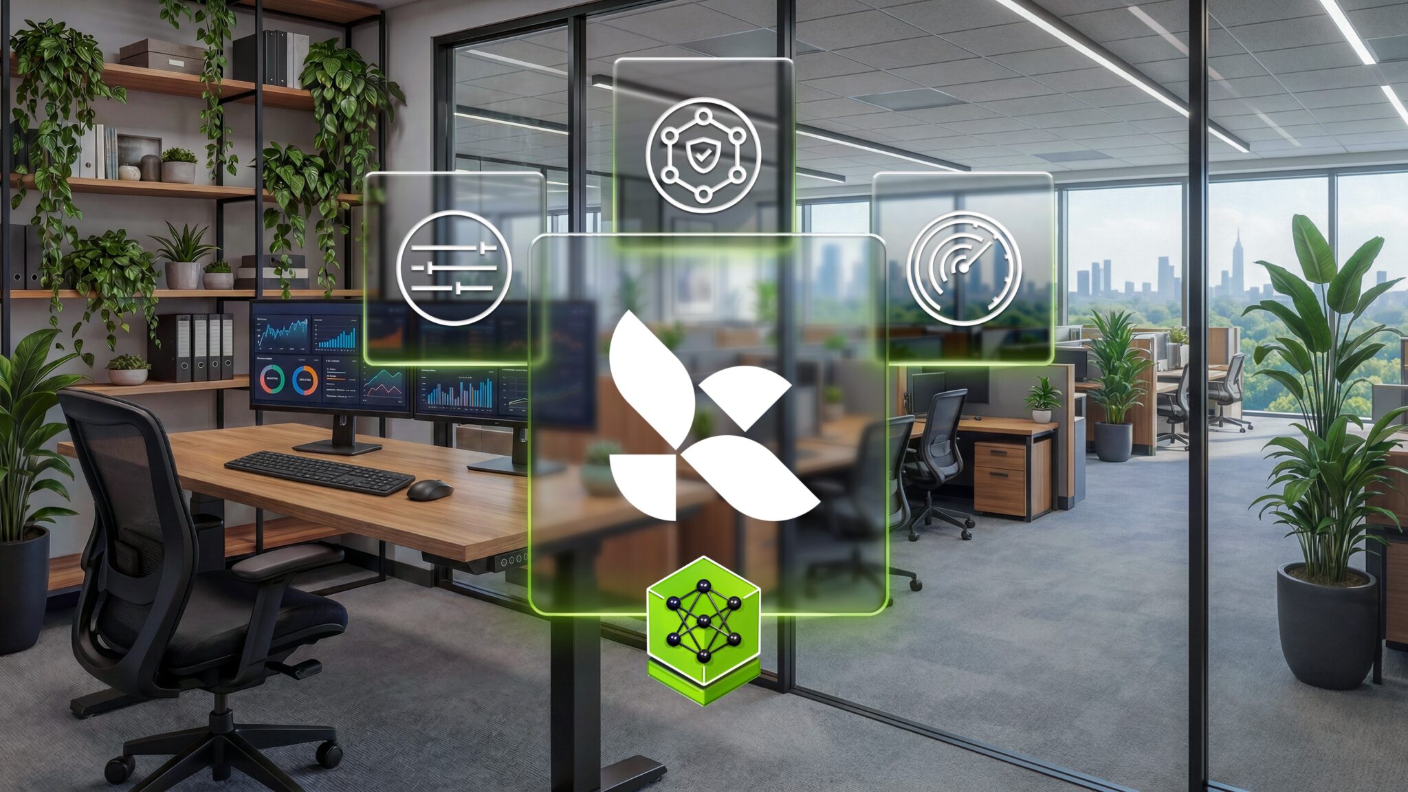 Official NVIDIA graphic for Nemotron and LangChain agent harness work.