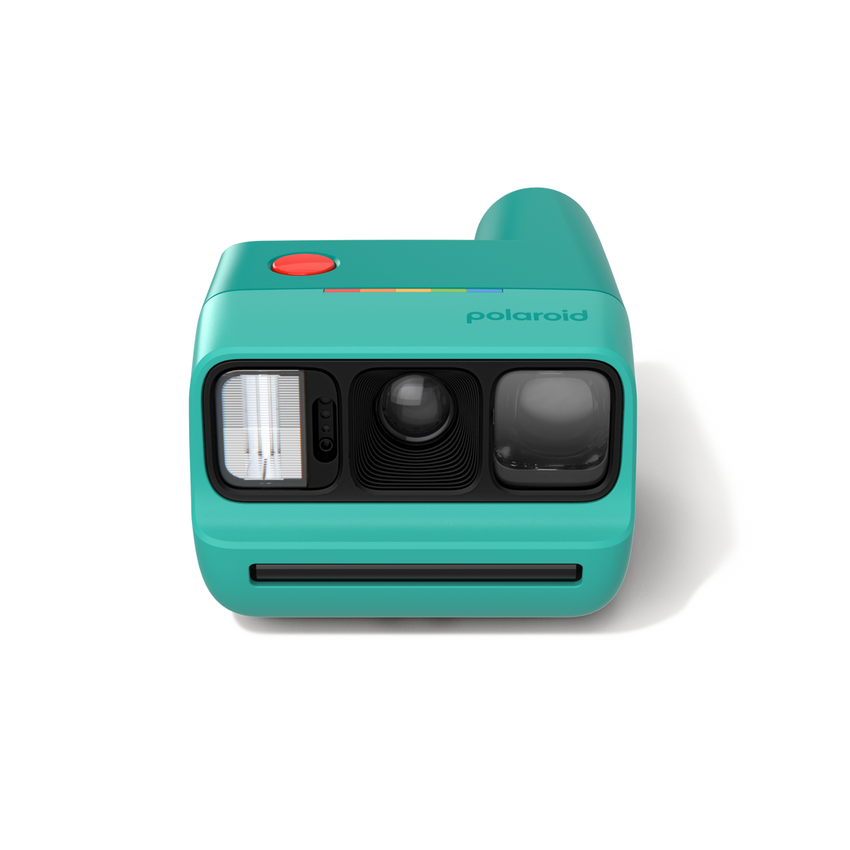 Official Polaroid image of the teal Go Generation 3 instant camera.