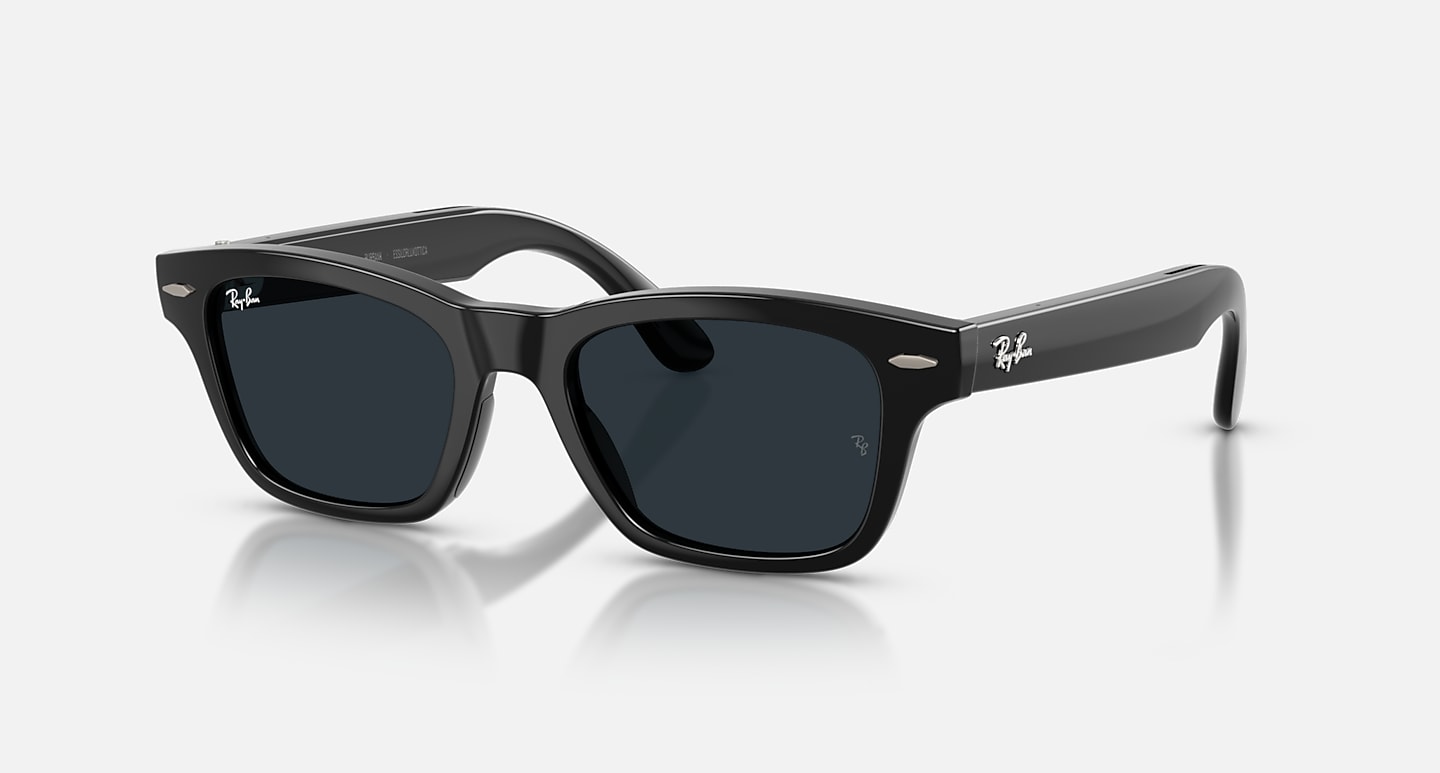 Official product image of the camera-free Ray-Ban Meta Audio Burbank glasses.