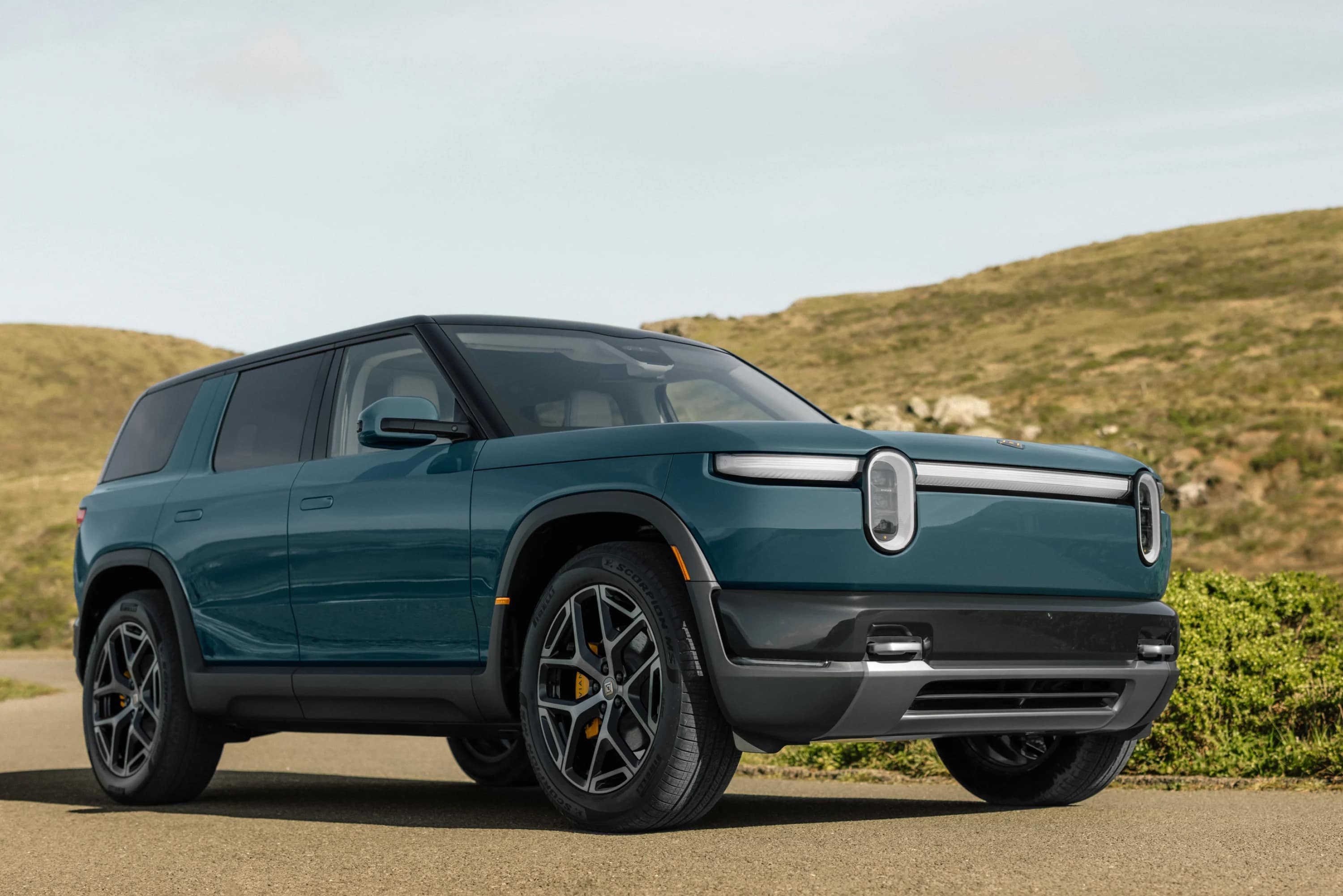 Rivian R2 electric SUV shown in an official Rivian product image.
