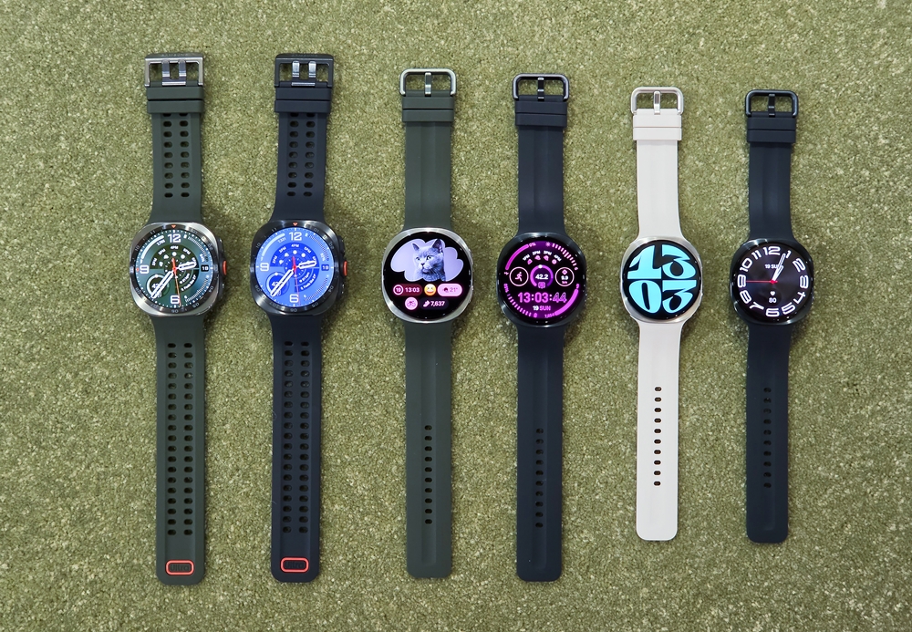 Galaxy Watch Ultra2 and Galaxy Watch9 shown together in Samsung's official first-look image.