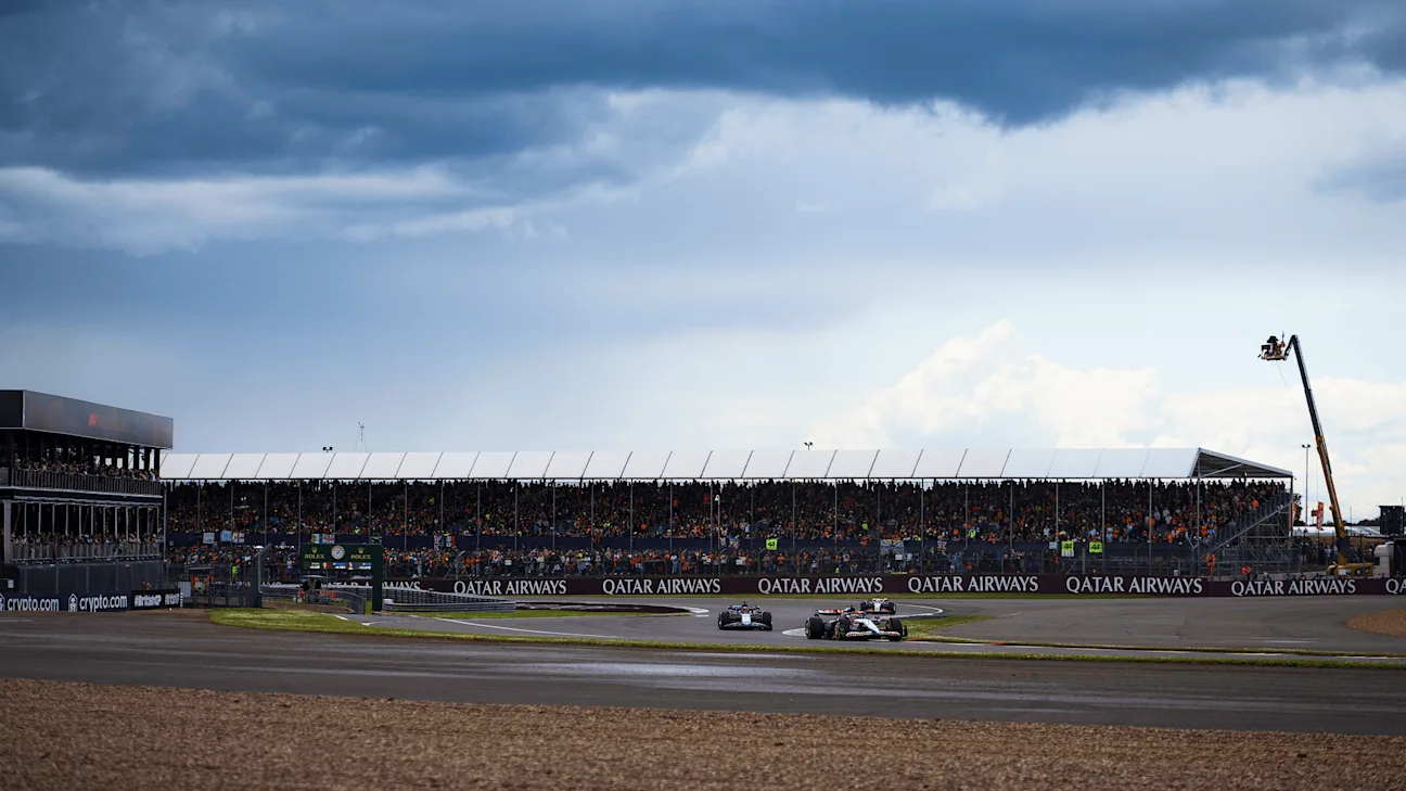 Silverstone circuit image for the British Grand Prix weekend.