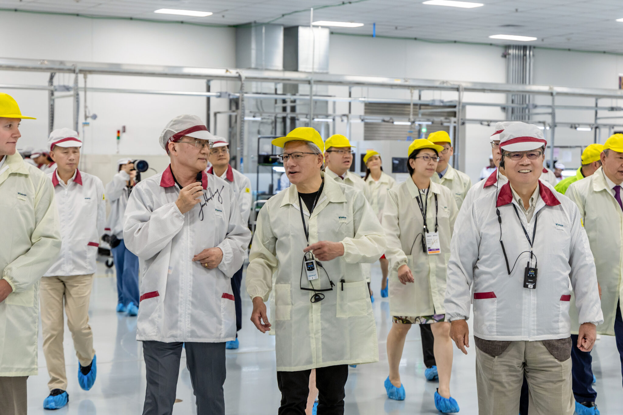 Inside Wistron's Fort Worth manufacturing facility producing NVIDIA AI systems.